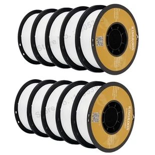 filament do drukarek 3D, opcje mieszania kolorów, wysokiej jakości tworzywo PETG, 10 kg białego PETG - Filamenty i akcesoria do drukarek 3D - miniaturka - grafika 1
