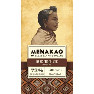 Menakao czekolada ciemna 72% 75g - Czekolada - miniaturka - grafika 1