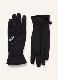 Rękawiczki - Asics Rękawiczki Sportowe Thermal Gloves Umożliwiające Obsługę Ekranów Dotykowych schwarz - grafika 1