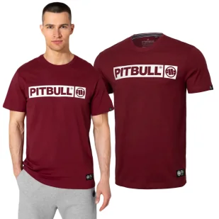 Pit Bull Middle Weight 170 Basic Hilltop '25 - Bordowa - Odzież taktyczna i umundurowanie - miniaturka - grafika 1