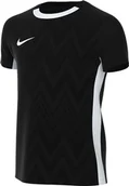 Koszulki i topy damskie - Nike Unisex Kids Top Y Nk Df Chalng V Jsy Ss, Czarny/Biały/Biały, FD7426-010, XS - miniaturka - grafika 1