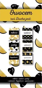 Zakładki Magnetyczne - Owocem zaś Ducha - Szaron - Zakładki do książek - miniaturka - grafika 1