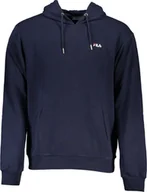 Bluzy męskie - Fila NIEBIESKA BLUZA MĘSKA FILA BEZ ZAMKA S - miniaturka - grafika 1