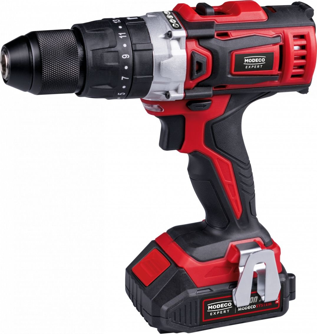 Modeco Wiertarko-wkrętarka MN-91-138 18 V 2 x akumulator 2 Ah