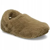 Kapcie męskie - Crocs Męskie Kapcie Pantofle Domowe Ciepłe Classic Cozzy Luxe Slipper 42-43 - miniaturka - grafika 1