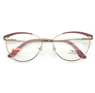 Okulary korekcyjne, oprawki, szkła - Okulary oprawki korekcyjne kocie damskie antyalergiczne LIW LEWANT 3878-45 - miniaturka - grafika 1