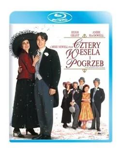Cztery wesela i pogrzeb Blu-Ray - Komedie DVD - miniaturka - grafika 1