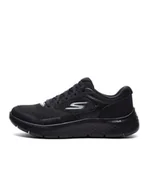 Trampki męskie - Skechers Męskie trampki GO Walk Flex, czarne, 42 EU, Czarny, 43 EU - miniaturka - grafika 1