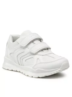 Buty dla dziewczynek - Geox Sneakersy J Pavel B. C J0415C 0BUCE C1000 S Biały - grafika 1