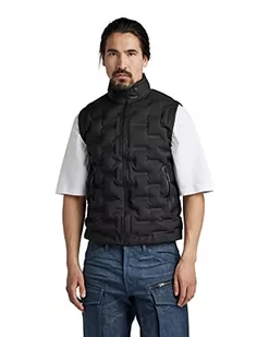G-STAR RAW Męska kurtka 3D Inflatable Body Warmer Jacket, Black (dk Black D207-6484), M - Kurtki męskie - miniaturka - grafika 1
