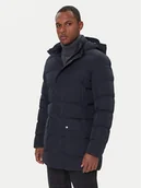 Kurtki męskie - Geox Kurtka zimowa Pieve M5628N T3270 F1624 Granatowy Regular Fit - miniaturka - grafika 1