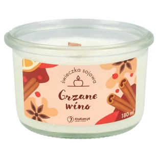 Świeczka sojowa Grzane Wino 150ml - Kisiel - miniaturka - grafika 2