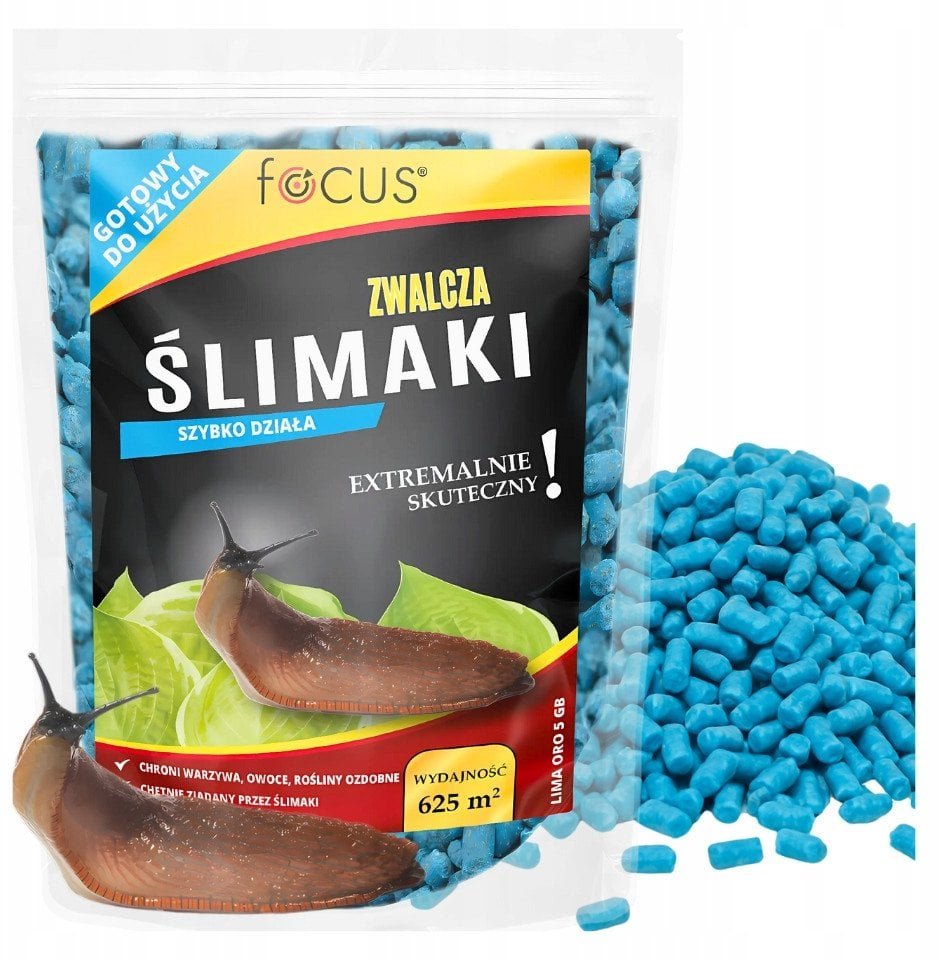 Focus Lima Oro 5 GB metaldehyd - środek na ślimaki 250 g