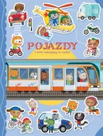 Kolorowanki, wyklejanki - Książeczka z naklejkami. Pojazdy i inne maszyny... - Opracowanie zbiorowe - miniaturka - grafika 1
