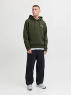 Bluzy męskie - Jack & Jones Bluza w kolorze zielonym - miniaturka - grafika 1