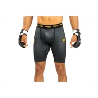 Spodnie sportowe męskie - Venum x Ares Spodenki Kompresyjne Vale Tudo Black/Gold - miniaturka - grafika 1