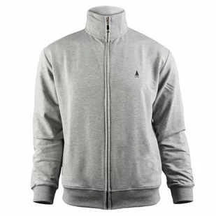 Bluza Dresowa Męska Rozpinana Captain Mike® Szara Xl - Bluzy męskie - miniaturka - grafika 1