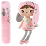 Lalki dla dziewczynek - Lalka Metoo z metryczką Pluszowy Królik Maskotka dla Dziewczynki 0+ - miniaturka - grafika 1