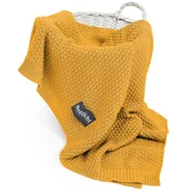 Koce i narzuty dla dzieci - Bellochi, Kocyk bambusowy, Musta - miniaturka - grafika 1