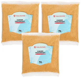 Zestaw Cukier trzcinowy 3x1kg - Cukier i słodziki - miniaturka - grafika 1