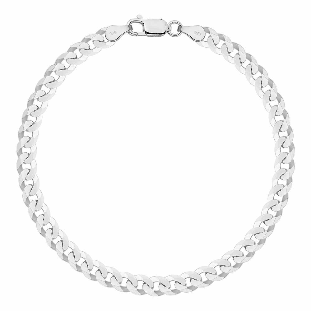 OPRAVA SREBRNA BRANSOLETKA PANCERKA 925 - 5MM 21cm