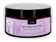 Balsamy i kremy do ciała - LaQ - Rich Body Butter - Bogate masło do ciała - Niezapominajka - 200 ml - miniaturka - grafika 1