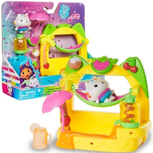 Koci domek Gabi zestaw Cakey Balkon Łakotek + akcesoria - Figurki dla dzieci - miniaturka - grafika 1