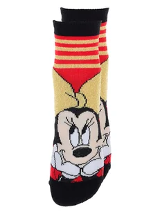 Disney Minnie Mouse Skarpety "Minnie" w kolorze czerwonym - Skarpetki damskie - miniaturka - grafika 1