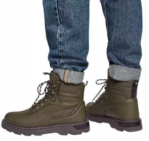 PUMA DESIERTO MĘSKIE TRZEWIKI KHAKI LOGO 44 ŻŁH