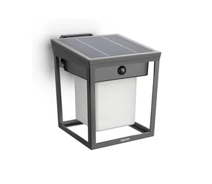 Philips-LED Kinkiet solarny z czujnikiem BLAISE LED/1,5W/3,7 3000K IP44 - Lampy ogrodowe - miniaturka - grafika 1