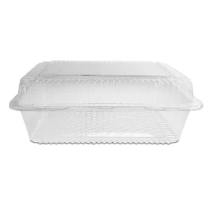 Plastikowy transparenty pojemnik na żywność 50szt - Pojemniki kuchenne - miniaturka - grafika 1