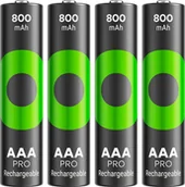 Ładowarki i akumulatory - GP Akumulator GP Recyko PRO 800mah AAA bl/4 - miniaturka - grafika 1