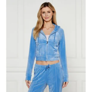 Juicy Couture Bluza MADISON Cropped Fit - Bluzy damskie - miniaturka - grafika 1