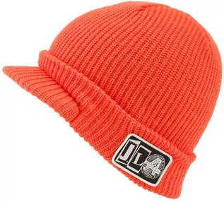 Czapki dla dzieci - Volcom Jla Visor ORANGE męska czapka zimowa - grafika 1