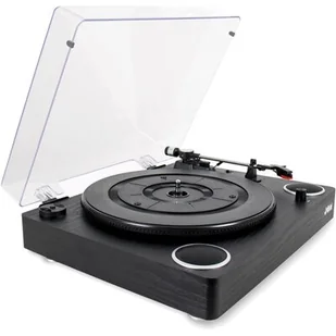 Jam HX-TTP300BWD-GB gramofon play, napęd 3-biegowy zapewniający najlepszy dźwięk, wysokiej jakości ceramiczny wkład czarny - Gramofony - miniaturka - grafika 1