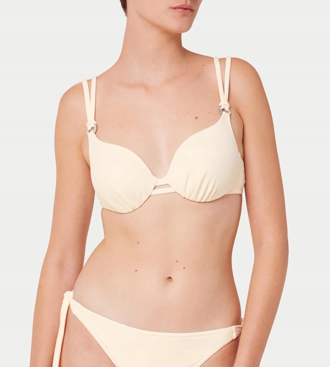 Góra Bikini Triumph Summer Glow WP 46E 95E Kremowa Usztywniana