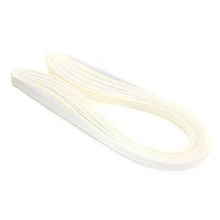 Paski do quillingu, biało-perłowe, 5 mm, 100 sztuk - Scrapbooking Paski do quillingu, biało-perłowe, 5 mm, 100 sztuk - Scrapbooking - miniaturka - grafika 1