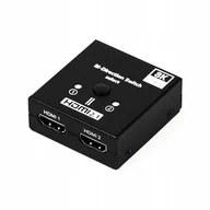 Kable - Switch Hdmi 2.1 2X1 Splitter 1X2 8K Dwukierunkowy - miniaturka - grafika 1