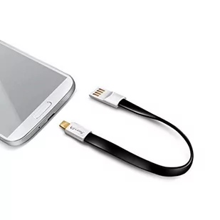 Kabel USB Celly microUSB 0.2m Czarny USBMMICROB - Kable USB - miniaturka - grafika 1