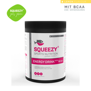 Produkty energetyczne i izotoniki - SQUEEZY Napój węglowodanowy ENERGY DRINK +BCAA 650 g cytrynowy - miniaturka - grafika 1