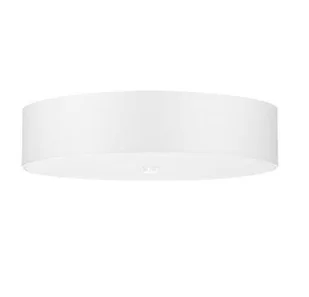 Sollux Lighting Lighting Oryginalna Oprawa Sufitowa Plafon SKALA 50 Biały Abażur Tworzywo Sztuczne Lampa Okrągła Nowoczesny Styl Loft Industrial Oświetlenie Żarówka E27 Idealna do Salonu Jadalni Sypialni LED SL.0761 - Lampy sufitowe - miniaturka - grafika 3