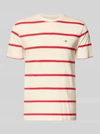 Koszulki męskie - T-shirt o kroju regular fit z wyhaftowanym logo - miniaturka - grafika 1