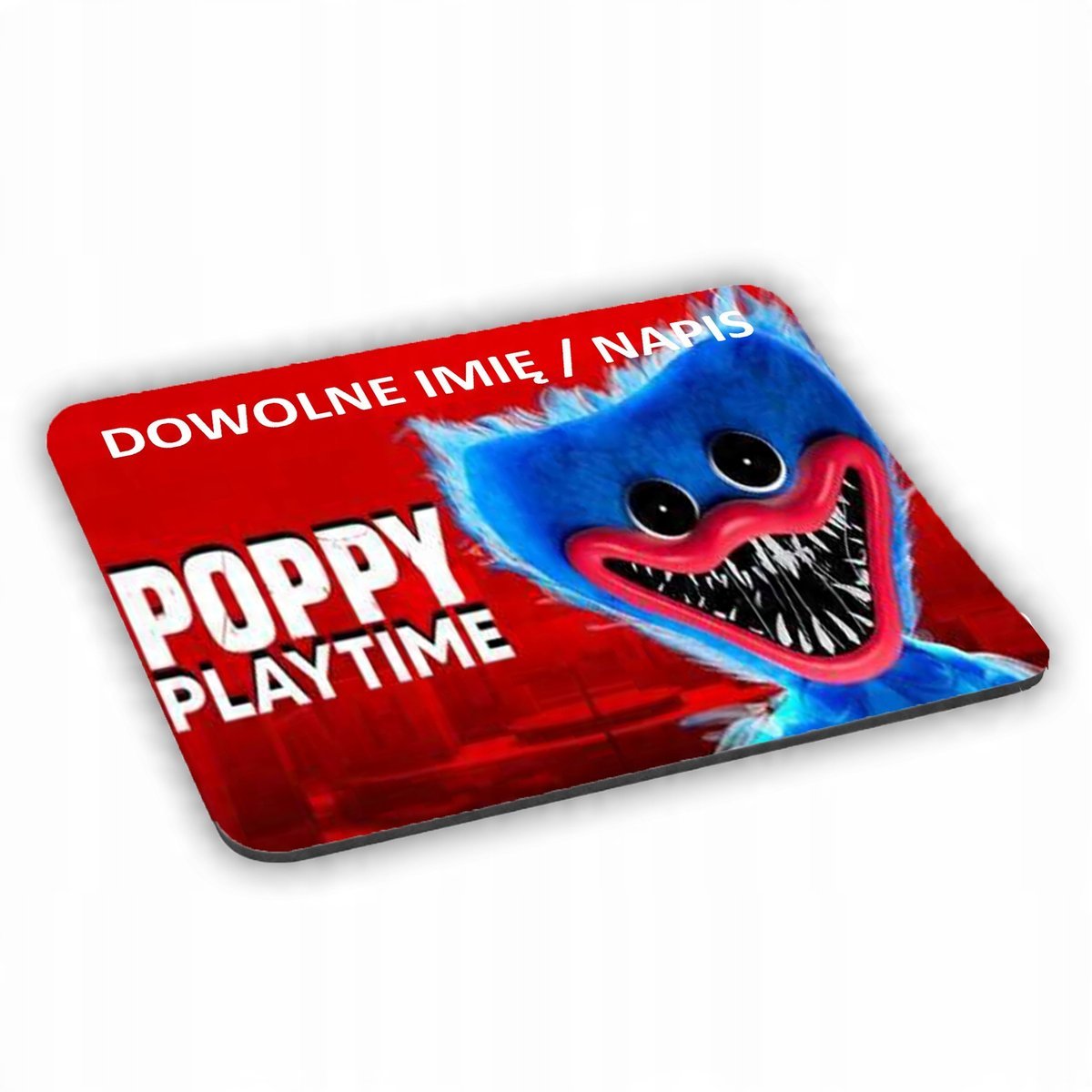 Podkładka pod mysz Huggy Wuggy IMIĘ/NAPIS !