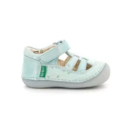 Buty dla dziewczynek - Sandały dziecięce Kickers SUSHY BLEU CLAIR PLUMETIS - miniaturka - grafika 1