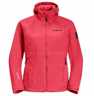 Kurtki i kamizelki sportowe damskie - Jack Wolfskin Tasman 2l Jkt W 1114971-2058 Czerwone M - miniaturka - grafika 1