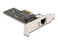 Karty sieciowe - DeLOCK Karta PCI Express x1 do 1 x RJ45 5 Gigabit LAN 81260 - miniaturka - grafika 1