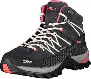 CMP Rigel Mid WP 3Q12946-103Q szary - Buty trekkingowe damskie - miniaturka - grafika 3