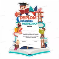Podobrazia, bloki, papiery - LearnHow Dyplom kształt ukończenia przedszkola 5 szt. - miniaturka - grafika 1