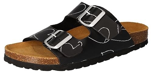 Cosmos Comfort Damskie kapcie 6108-726, czarny, 39 eu