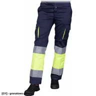 Odzież robocza - SPODNIE OCHRONNE DO PASA REIS FRAUBAX-T; STALOWO-ŻÓŁTY - miniaturka - grafika 1